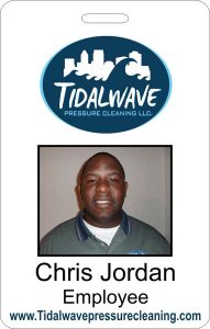 (image for) Tidal Wave Pressure Cleaning Photo ID Badge