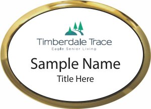 (image for) Timberdale Trace Oval Executive Gold Other badge