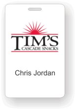 (image for) Tim's Cascade Snacks White Badge