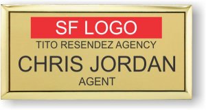 (image for) Tito Resendez SF Logo B Executive Gold Badge