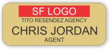 (image for) Tito Resendez SF Logo B Gold Badge