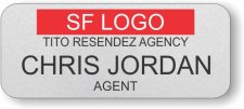 (image for) Tito Resendez SF Logo B Silver Badge