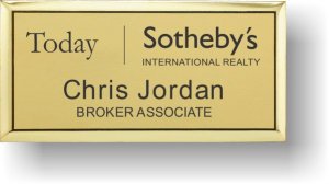 (image for) Today / Sotheby\'s International Realty Gold Executive Badge