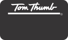 (image for) Tom Thumb Classic Style Black Logo Only Badges (Pack of 25)