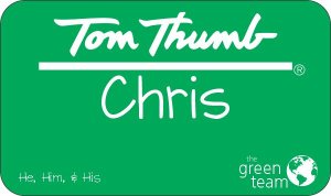 (image for) Tom Thumb Minor Green Badge with Diversity Logo