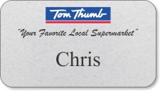 (image for) Tom Thumb Platinum Associate Name Badge - Magnetic Fastener