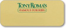 (image for) Tony Roma's Gold Logo Only Badge