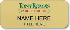 (image for) Tony Roma's Gold Badge