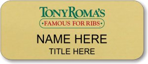 (image for) Tony Roma\'s Gold Badge