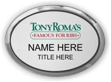 (image for) Tony Roma's Oval Executive Silver Badge