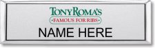 (image for) Tony Roma's Small Executive Silver Badge