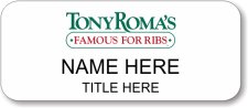 (image for) Tony Roma's White Badge