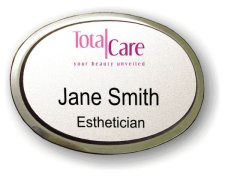 (image for) Total Care Silver Executive Oval Badge
