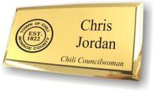 (image for) Town of Chili Executive Gold Badge