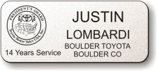 (image for) Toyota Boulder Silver Badge