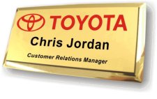 (image for) Toyota Executive Gold Logo A Badge