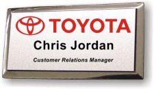 (image for) Toyota Executive Silver Logo A Badge