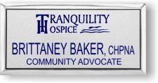 (image for) Tranquility Hospice Silver Executive Badge