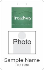 (image for) Treadway Photo ID Vertical badge