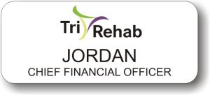 (image for) Tri Rehab White Badge