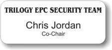 (image for) Trilogy EPC Security Team White Badge