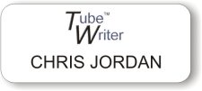 (image for) Tube Writer White Badge