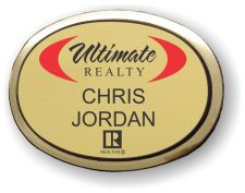(image for) Ultimate Realty - San Antonio Gold Oval Executive Badge