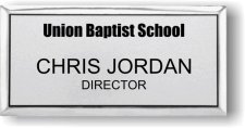 (image for) Union Baptist School Silver Executive Badge