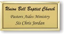 (image for) Union Bell Baptist Church Executive Gold Badge