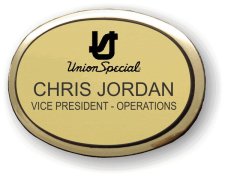 (image for) Union Special Gold Oval Badge
