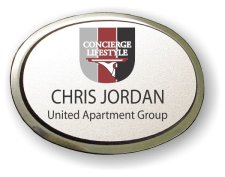(image for) United Apartment Group Executive Oval Silver Badge