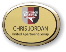(image for) United Apartment Group Executive Oval Gold Badge