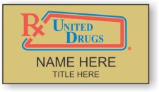 (image for) United Drug Gold Badge