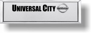 (image for) Universal City Nissan Small Silver Executive Badge Logo Only