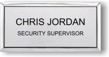 (image for) Universal Protection Service 405 Howard Executive Silver Badge