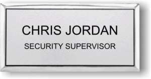 (image for) Universal Protection Service 405 Howard Executive Silver Badge