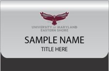 (image for) University of Maryland Eastern Shore Silver Pocket Badge