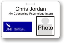 (image for) University of North Florida Photo ID Badge