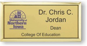 (image for) University of Northern Iowa Gold Executive Badge