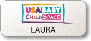 (image for) USA Baby and Child Space Silver Badge