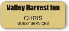 (image for) Valley Harvest Inn Gold Badge