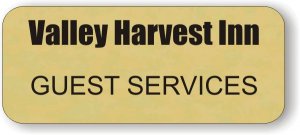 (image for) Valley Harvest Inn Guest Services Gold Badge