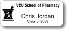 (image for) VCU School of Pharmacy White Badge