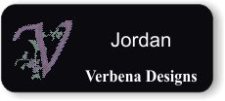 (image for) Verbena Designs Black Badge