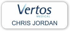 (image for) Vertos Medical White Badge