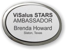(image for) ViSalus Stars Ambassador Silver Oval Executive Badge