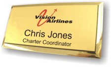 (image for) Vision Airlines Executive Gold Badge