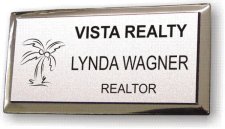 (image for) Vista Realty Silver Executive Badge Style B