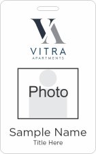 (image for) Vitra Apartments Photo ID Vertical Name Badge