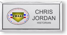 (image for) VMAAC Executive Silver Name Badge